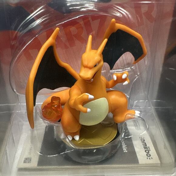 Charizard Amiibo Nintendo Super Smash Bros Collection New Europe Version - Picture 2 of 6